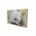 Fondo 20 x 30 in. White Peony-Print on Canvas FO2787981